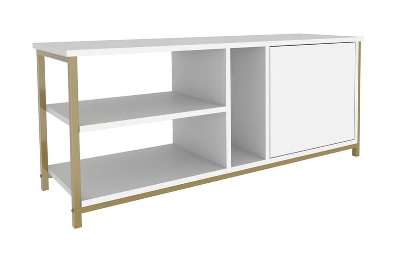 OBURUS Tv-bänk 120x50,8 cm Guld - Möbler - Vardagsrum - Tv-möbler & mediamöbler - Tv-bänkar