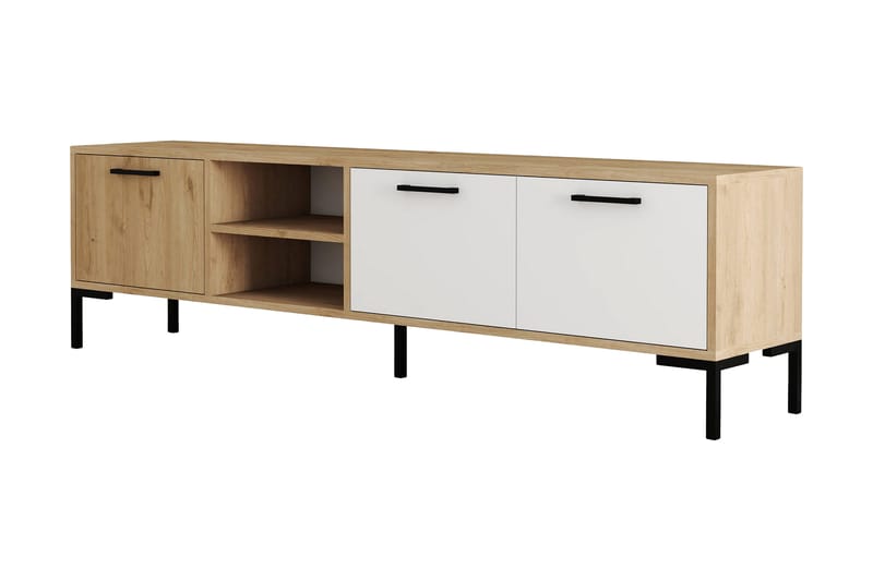 OBURUS Tv-bänk 150x52 cm Brun - Möbler - Vardagsrum - Tv-möbler & mediamöbler - Tv-bänkar