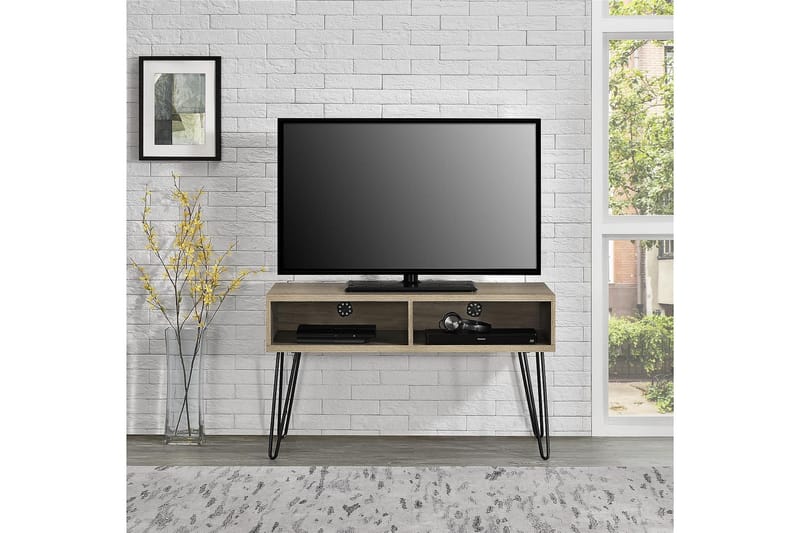 OWEN TV-bänk 107x50 cm Trä/Natur - Dorel Home - Möbler - Vardagsrum - Tv-möbler & mediamöbler - Tv-bänkar