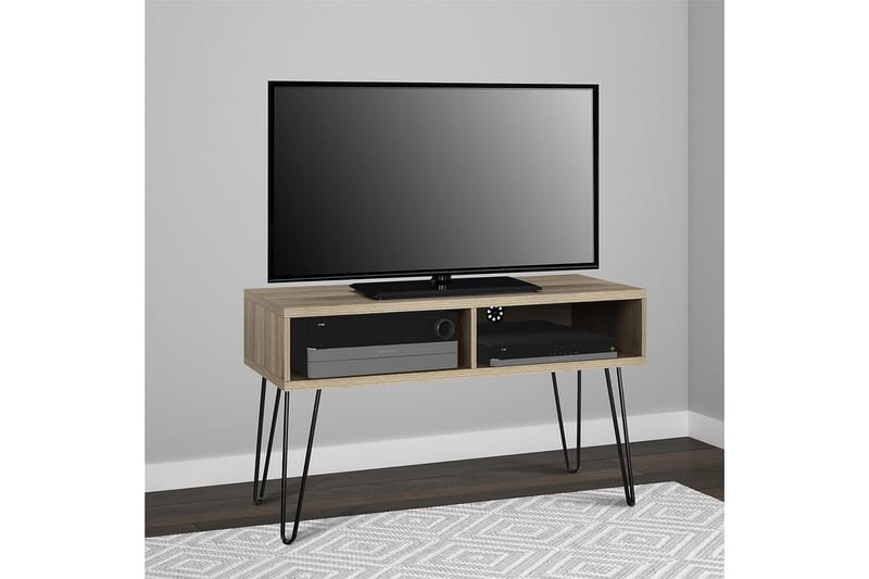 OWEN TV-bänk 107x50 cm Trä/Natur - Dorel Home - Möbler - Vardagsrum - Tv-möbler & mediamöbler - Tv-bänkar