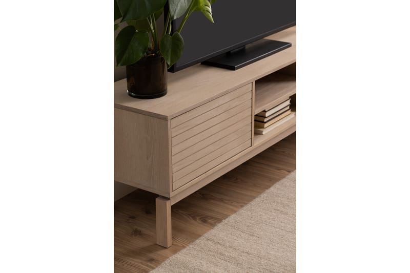 Sakie Tv-bänk 40 cm Vit - Möbler - Vardagsrum - Tv-möbler & mediamöbler - Tv-bänkar