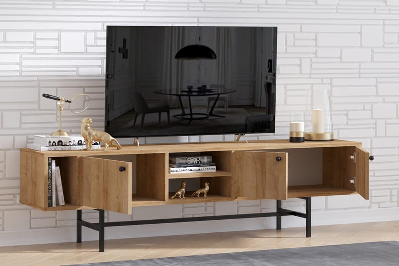 TORSTENSERED TV-bänk 180 cm Brun - Möbler - Vardagsrum - Tv-möbler & mediamöbler - Tv-bänkar