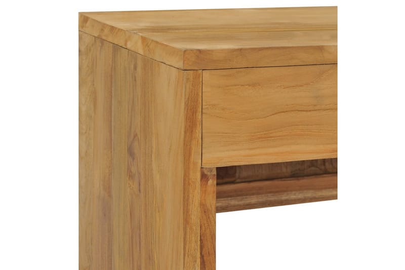 TV-bänk 100x35x45 cm massiv teak - Brun - Möbler - Vardagsrum - Tv-möbler & mediamöbler - Tv-bänkar