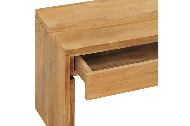 TV-bänk 100x35x45 cm massiv teak - Brun - Möbler - Vardagsrum - Tv-möbler & mediamöbler - Tv-bänkar