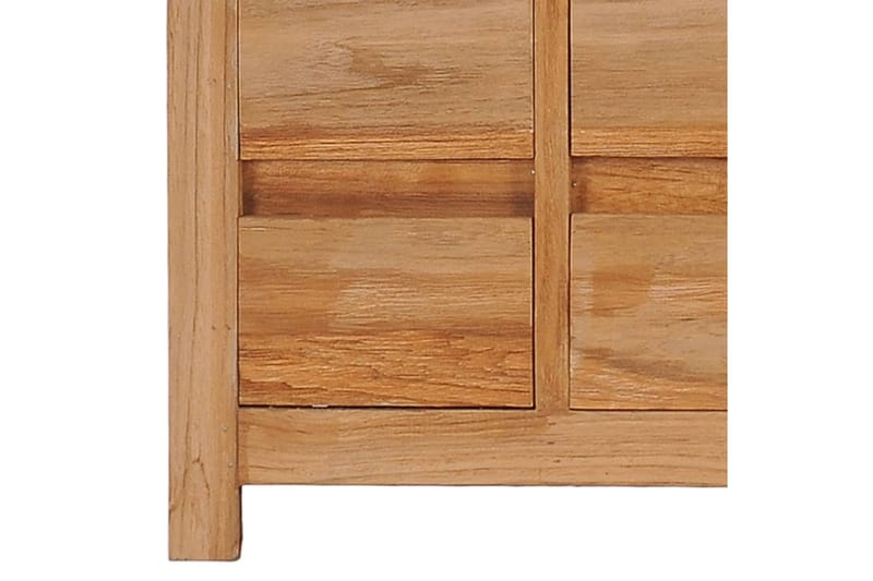 TV-bänk 120x30x40 cm massiv teak - Brun - Möbler - Vardagsrum - Tv-möbler & mediamöbler - Tv-bänkar