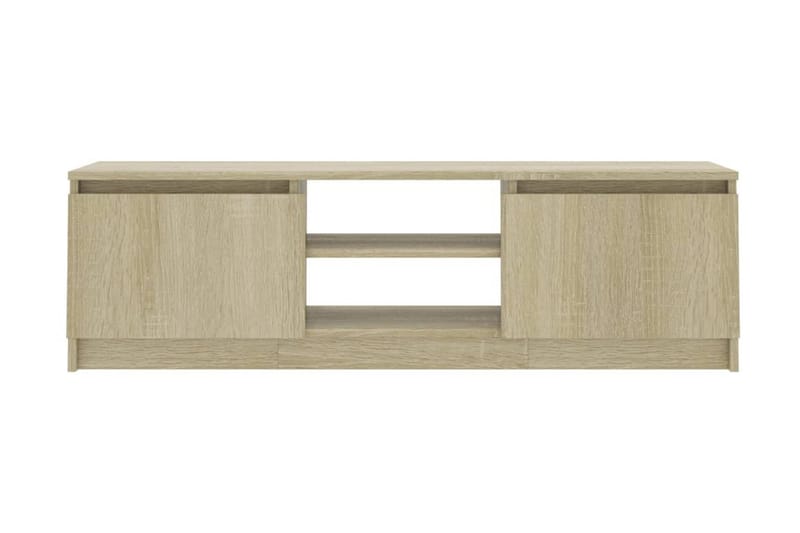 TV-bänk sonoma ek 120x30x35,5 cm spånskiva - Brun - Möbler - Vardagsrum - Tv-möbler & mediamöbler - Tv-bänkar