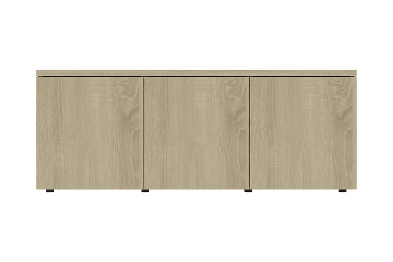 TV-bänk sonoma-ek 80x34x30 cm spånskiva - Brun - Möbler - Vardagsrum - Tv-möbler & mediamöbler - Tv-bänkar