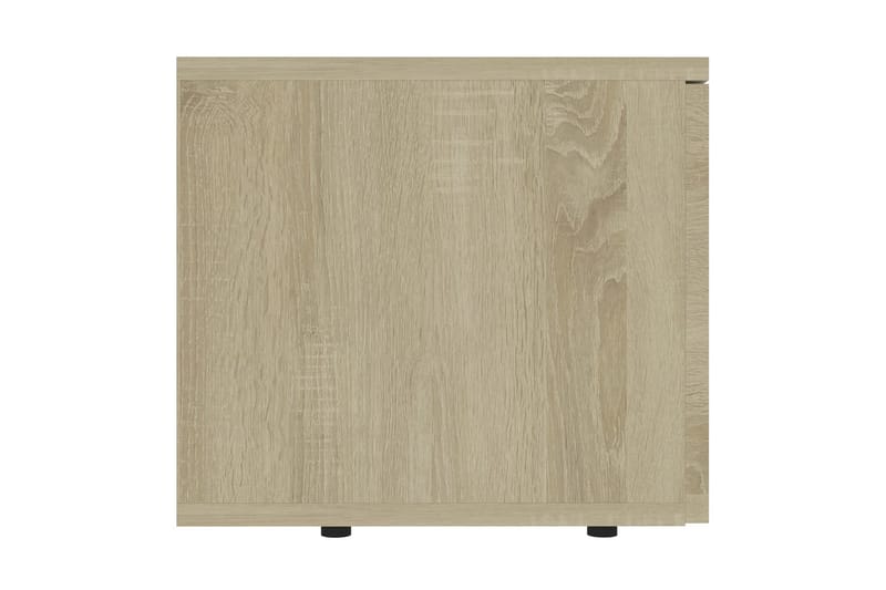 TV-bänk sonoma-ek 80x34x30 cm spånskiva - Brun - Möbler - Vardagsrum - Tv-möbler & mediamöbler - Tv-bänkar