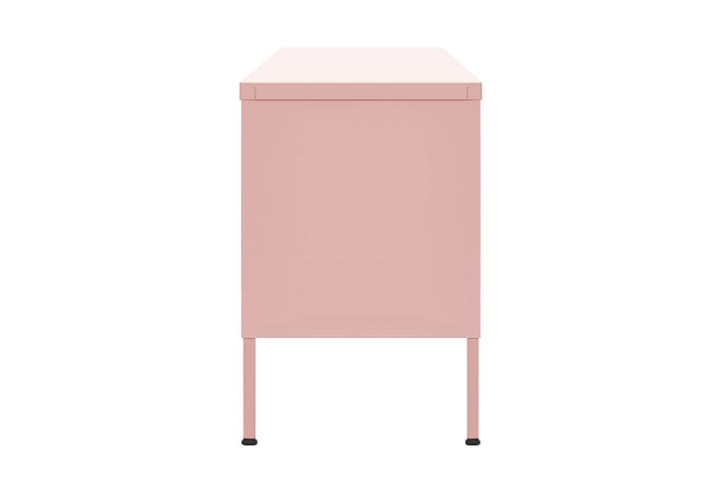 Tv-bänk pink 105x35x50 cm stål - Rosa - Möbler - Vardagsrum - Tv-möbler & mediamöbler - Tv-bänkar