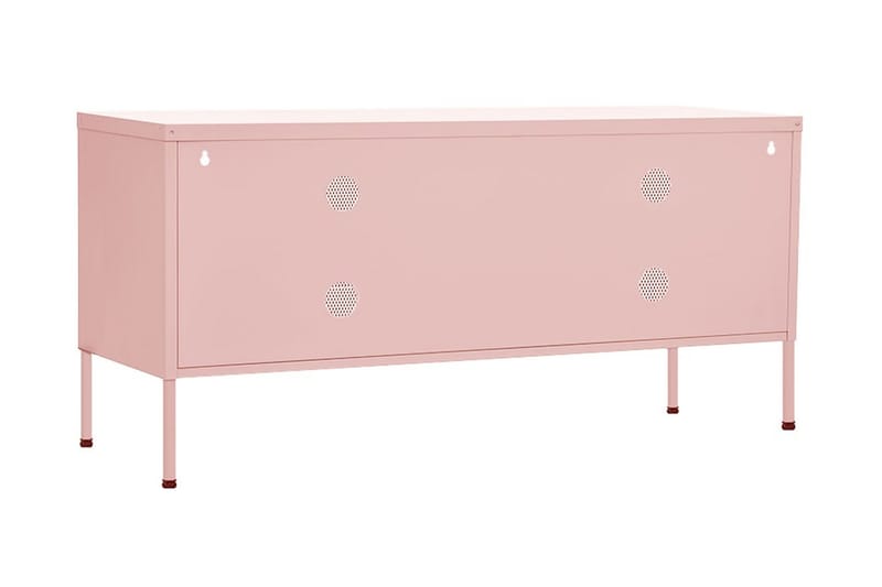 Tv-bänk pink 105x35x50 cm stål - Rosa - Möbler - Vardagsrum - Tv-möbler & mediamöbler - Tv-bänkar