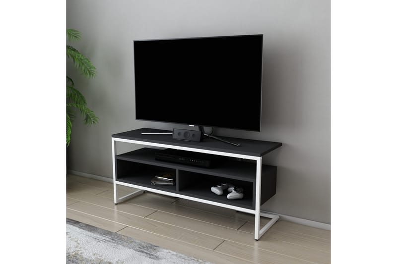 UKHAND Tv-bänk 110x49,9 cm Vit - Möbler - Vardagsrum - Tv-möbler & mediamöbler - Tv-bänkar