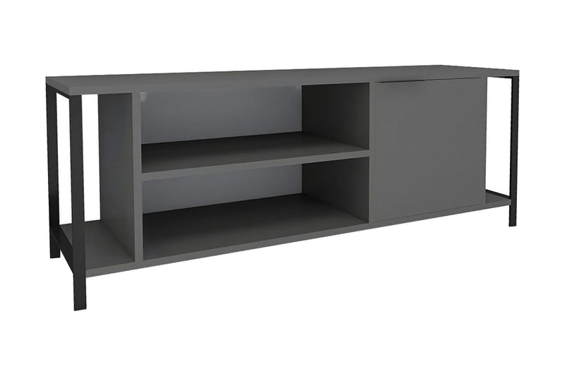 UKHAND Tv-bänk 120x54 cm Antracit - Möbler - Vardagsrum - Tv-möbler & mediamöbler - Tv-bänkar