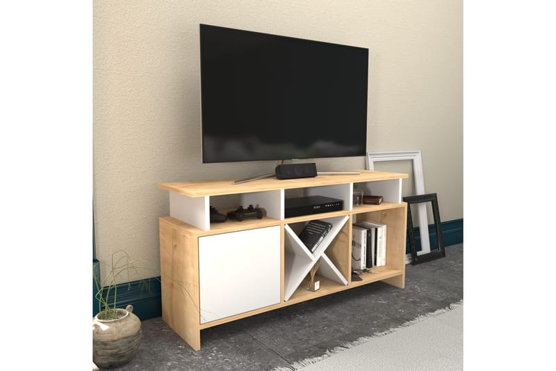 UKHAND Tv-bänk 120x60,6 cm Brun - Möbler - Vardagsrum - Tv-möbler & mediamöbler - Tv-bänkar