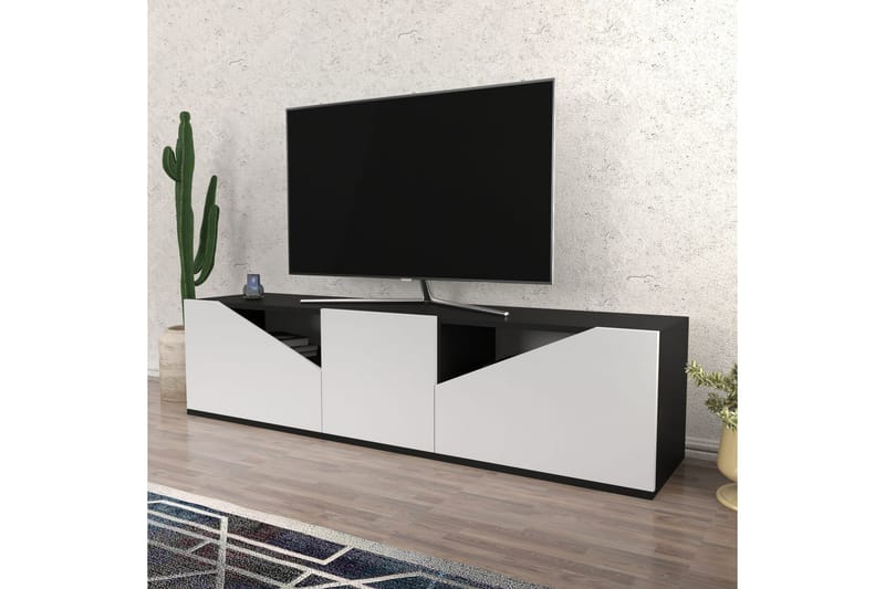 UKHAND Tv-bänk 160x40 cm Antracit - Möbler - Vardagsrum - Tv-möbler & mediamöbler - Tv-bänkar