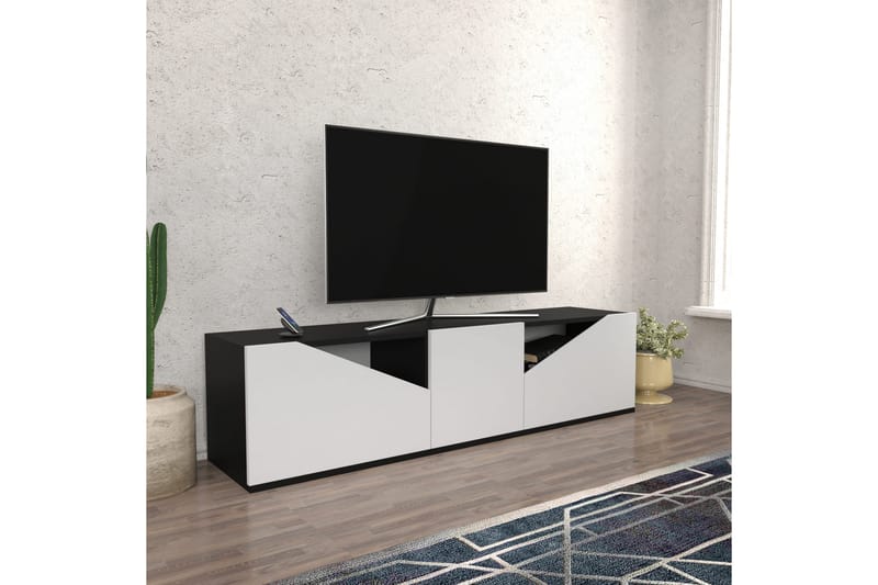 UKHAND Tv-bänk 160x40 cm Antracit - Möbler - Vardagsrum - Tv-möbler & mediamöbler - Tv-bänkar