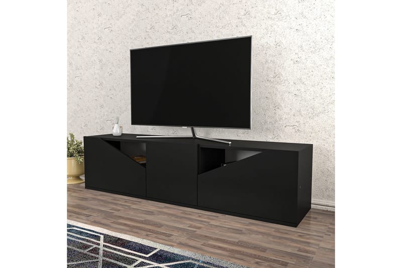 UKHAND Tv-bänk 160x40 cm Antracit - Möbler - Vardagsrum - Tv-möbler & mediamöbler - Tv-bänkar