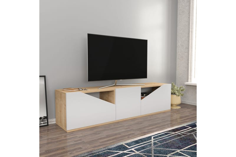 UKHAND Tv-bänk 160x40 cm Brun - Möbler - Vardagsrum - Tv-möbler & mediamöbler - Tv-bänkar