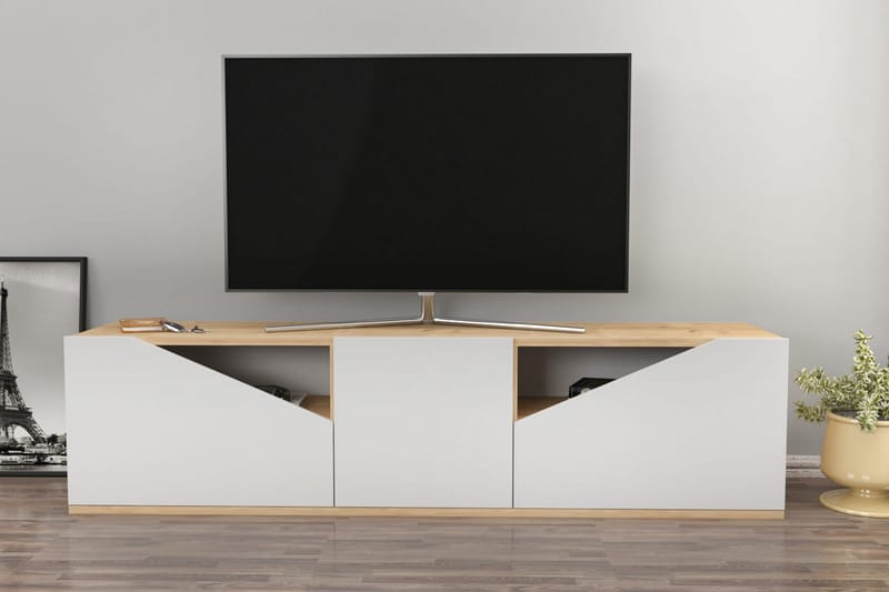 UKHAND Tv-bänk 160x40 cm Brun - Möbler - Vardagsrum - Tv-möbler & mediamöbler - Tv-bänkar