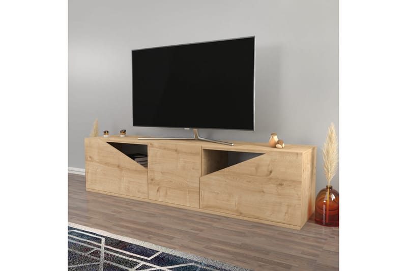 UKHAND Tv-bänk 160x40 cm Brun - Möbler - Vardagsrum - Tv-möbler & mediamöbler - Tv-bänkar