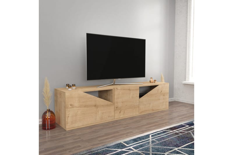 UKHAND Tv-bänk 160x40 cm Brun - Möbler - Vardagsrum - Tv-möbler & mediamöbler - Tv-bänkar