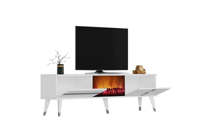 Vania Tv-bänk 150 cm Silver - Möbler - Vardagsrum - Tv-möbler & mediamöbler - Tv-bänkar