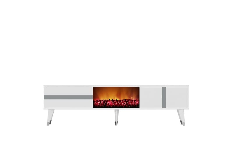 Vania Tv-bänk 150 cm Silver - Möbler - Vardagsrum - Tv-möbler & mediamöbler - Tv-bänkar