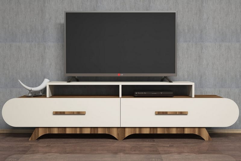 VARRED TV-Bänk 205 cm Brun - Möbler - Vardagsrum - Tv-möbler & mediamöbler - Tv-bänkar