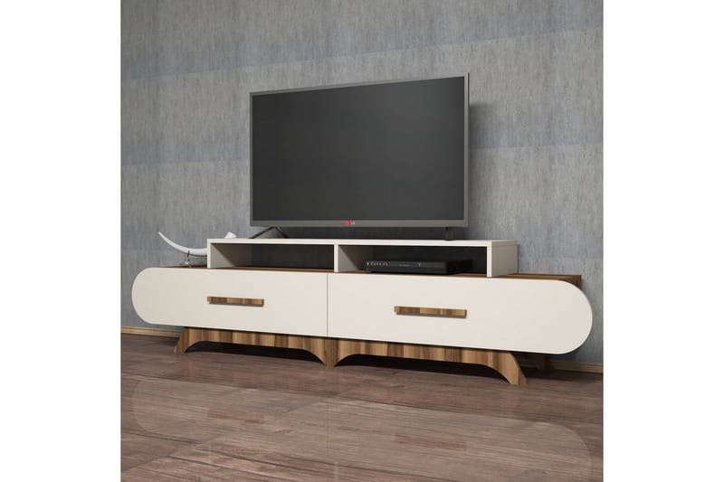 VARRED TV-Bänk 205 cm Brun - Möbler - Vardagsrum - Tv-möbler & mediamöbler - Tv-bänkar