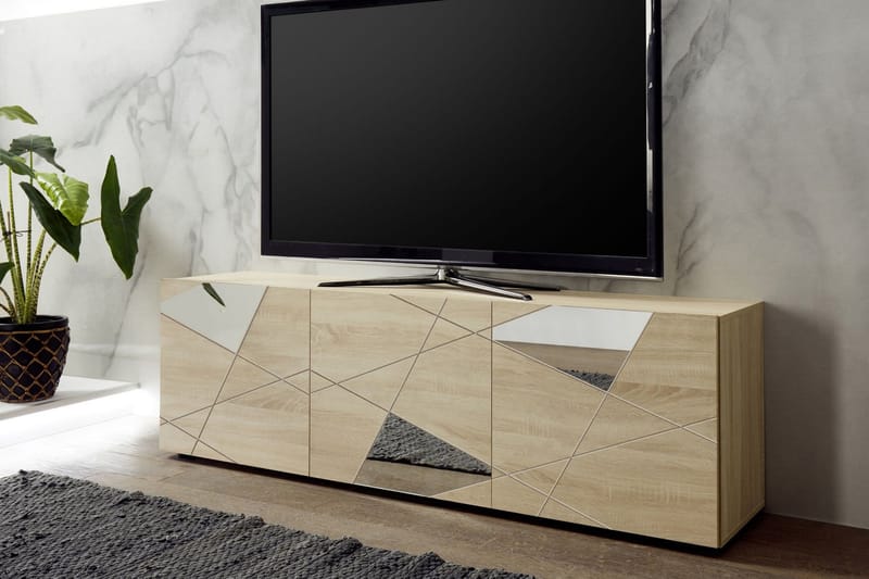 VITTORIA Tv-Bänk 181 cm Beige - Lc Spa - Möbler - Vardagsrum - Tv-möbler & mediamöbler - Tv-bänkar