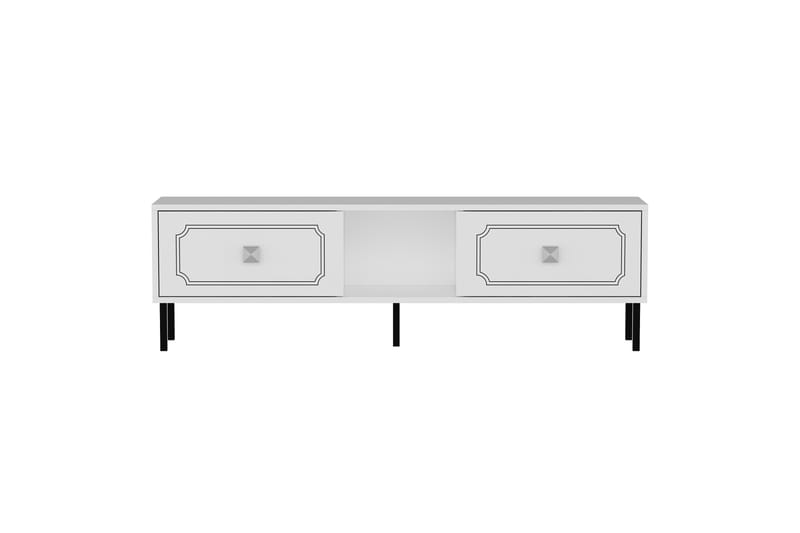 Vonte Tv-bänk 150 cm Silver - Möbler - Vardagsrum - Tv-möbler & mediamöbler - Tv-bänkar