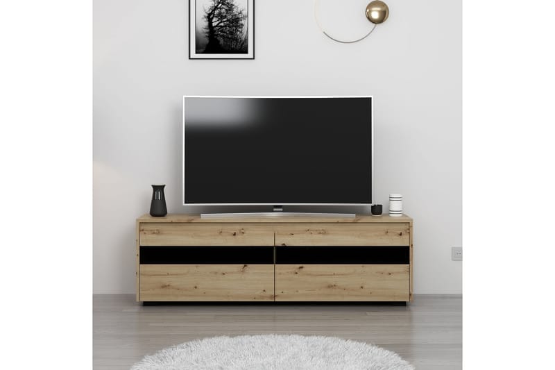 Valery  Tv-bänk 150 cm Valnöt - Möbler - Vardagsrum - Tv-möbler & mediamöbler - Tv-bänkar