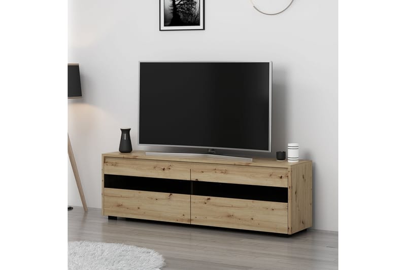 Valery  Tv-bänk 150 cm Valnöt - Möbler - Vardagsrum - Tv-möbler & mediamöbler - Tv-bänkar