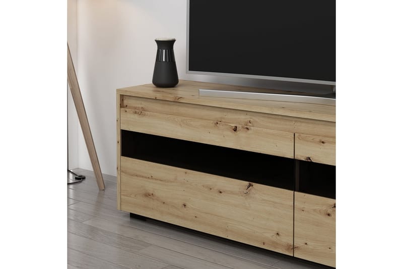 Valery  Tv-bänk 150 cm Valnöt - Möbler - Vardagsrum - Tv-möbler & mediamöbler - Tv-bänkar