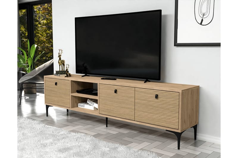 Vision Tv-bänk 180 cm Ek - Möbler - Vardagsrum - Tv-möbler & mediamöbler - Tv-bänkar