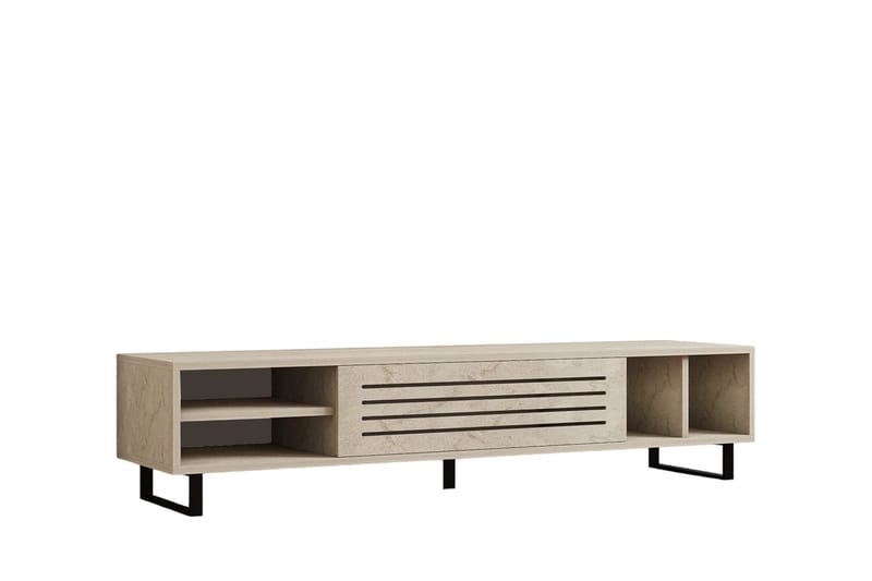 WOLIS Tv-bänk 160 cm Beige - Möbler - Vardagsrum - Tv-möbler & mediamöbler - Tv-bänkar