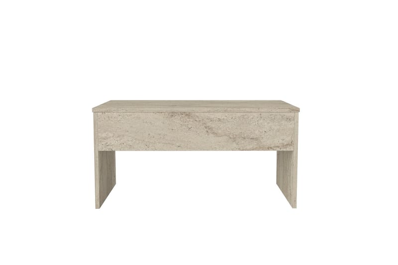 Akilli Soffbord 90 cm Beige - Möbler - Vardagsrum - Soffbord & vardagsrumsbord - Soffbord