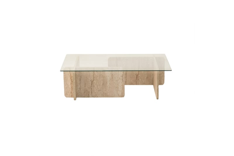 ESCAPE Soffbord 105 cm Beige - Möbler - Vardagsrum - Soffbord & vardagsrumsbord - Soffbord