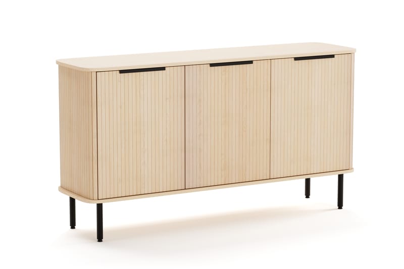 RAMSTA Sideboard Vitlaserad Ek - Ljust vitlaserat ekträ - Förvaring - Förvaringsmöbler - Skänkar & sideboards