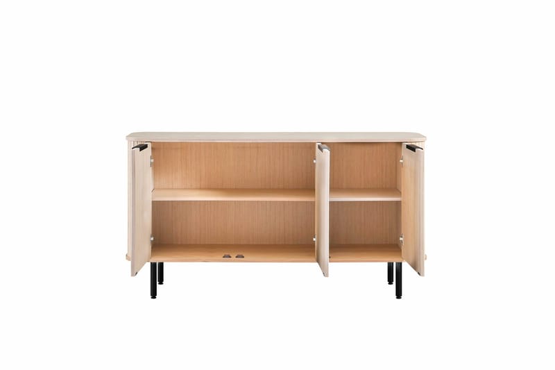 RAMSTA Sideboard Vitlaserad Ek - Ljust vitlaserat ekträ - Förvaring - Förvaringsmöbler - Skänkar & sideboards