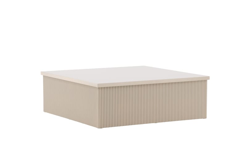 Lenox Soffbord 90x90 cm - Beige - Möbler - Vardagsrum - Soffbord & vardagsrumsbord - Soffbord