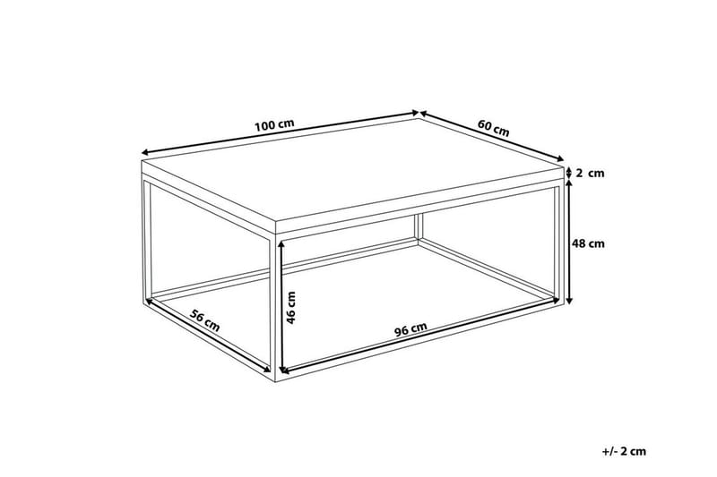 PROVO II Soffbord 100 cm - Möbler - Vardagsrum - Soffbord & vardagsrumsbord - Soffbord