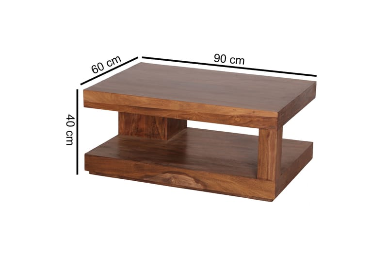 SENECA Soffbord 60 cm Valnötsbrun - Möbler - Vardagsrum - Soffbord & vardagsrumsbord - Soffbord