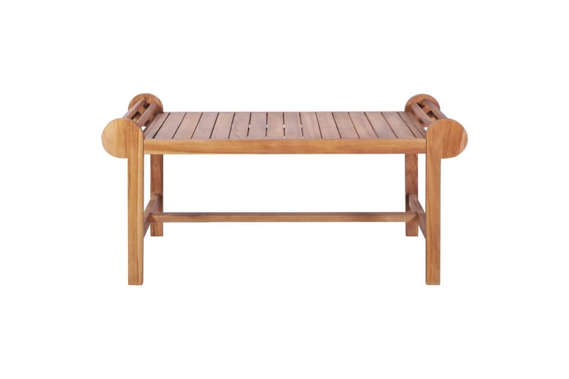 Soffbord 100x50x45 cm massiv teak - Brun - Möbler - Vardagsrum - Soffbord & vardagsrumsbord - Soffbord