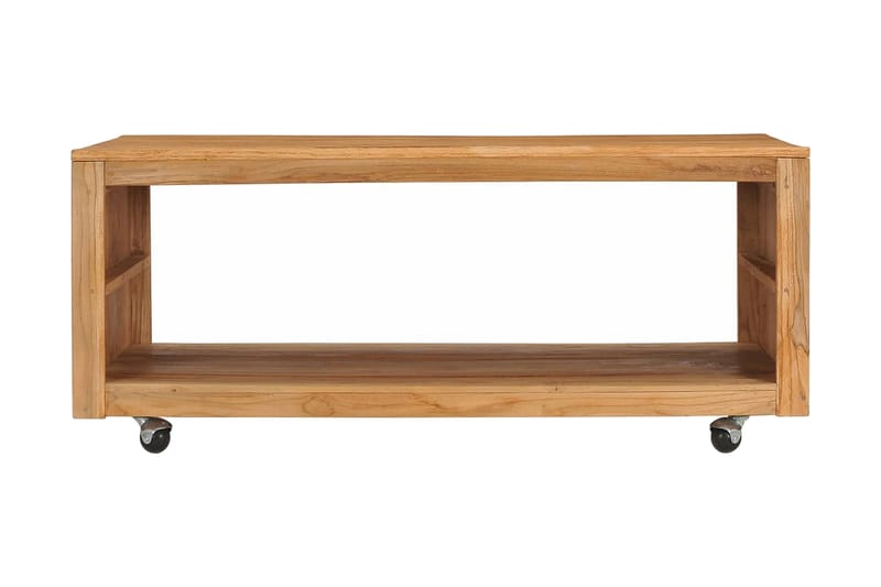 Soffbord 110x60x40 cm massiv teak - Brun - Möbler - Vardagsrum - Soffbord & vardagsrumsbord - Soffbord