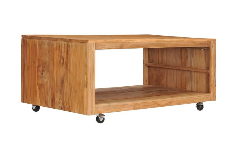 Soffbord 110x60x40 cm massiv teak - Brun - Möbler - Vardagsrum - Soffbord & vardagsrumsbord - Soffbord