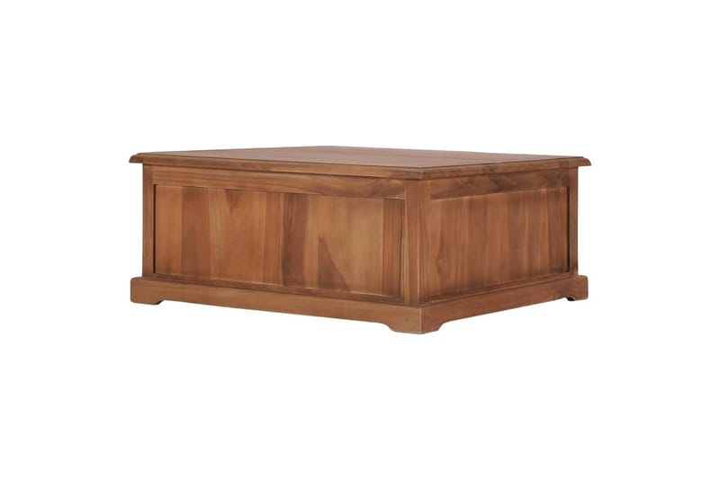 Soffbord 68x68x30 cm massiv teak - Brun - Möbler - Vardagsrum - Soffbord & vardagsrumsbord - Soffbord