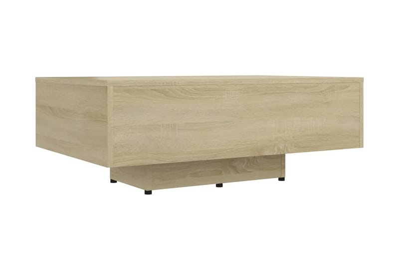 Soffbord sonoma-ek 85x55x31 cm spånskiva - Brun - Möbler - Vardagsrum - Soffbord & vardagsrumsbord - Soffbord