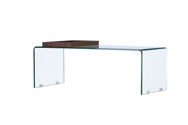 TELEMARK Soffbord 110x50 cm Transparent - Venture Home - Möbler - Vardagsrum - Soffbord & vardagsrumsbord - Soffbord