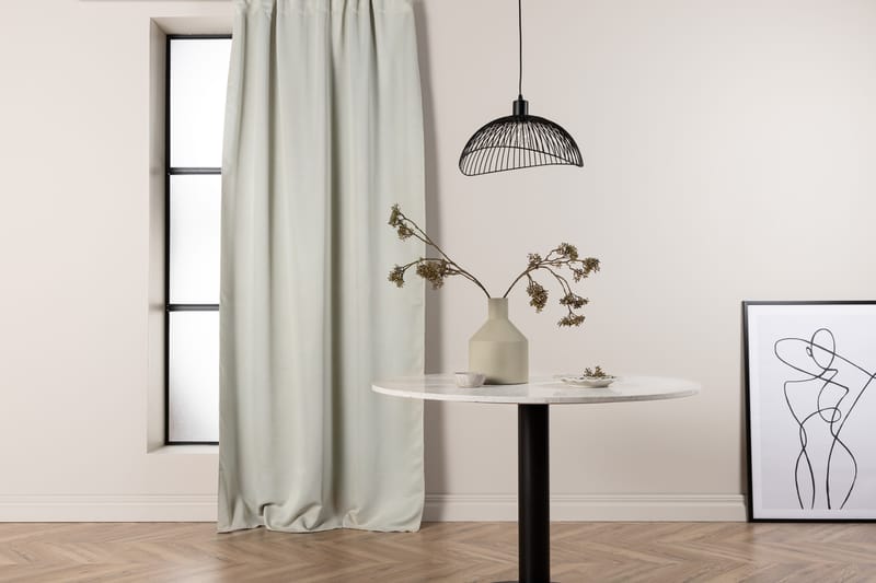 Evelyn Gardin 90x135 cm - Offwhite - Textilier & mattor - Gardiner & gardinupphängning - Gardinlängd - Kanallängd