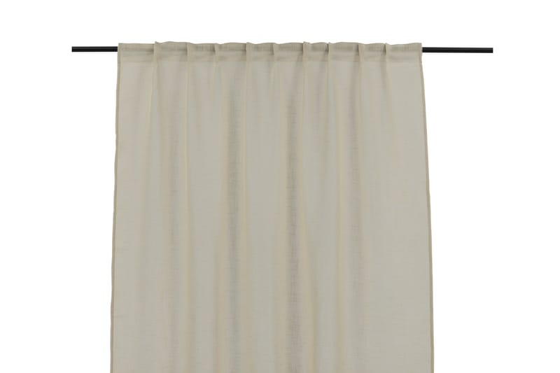 Kaya Gardin 140x240 cm - Beige - Textilier & mattor - Gardiner & gardinupphängning - Gardinlängd - Kanallängd